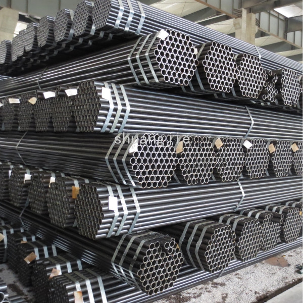 ERW steel pipe with oil 